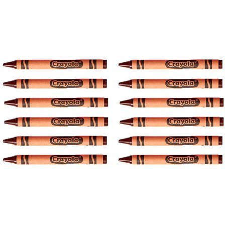 Crayola® Crayon Regular Refill, Brown