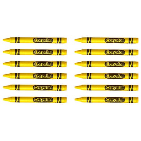 Crayola® Crayon Regular Refill, Yellow