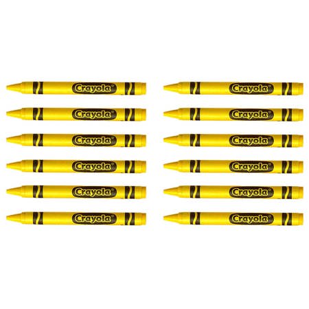 Crayola® Crayon Regular Refill, Yellow