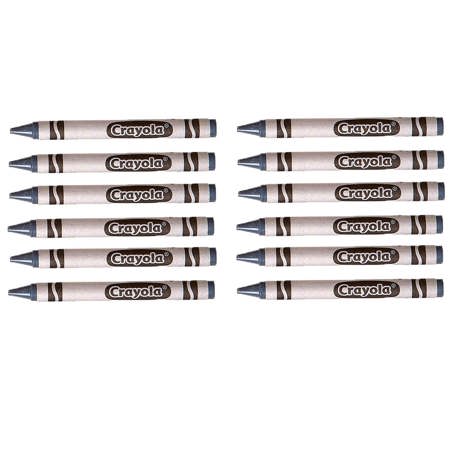 Crayola® Crayon Regular Refill, Gray