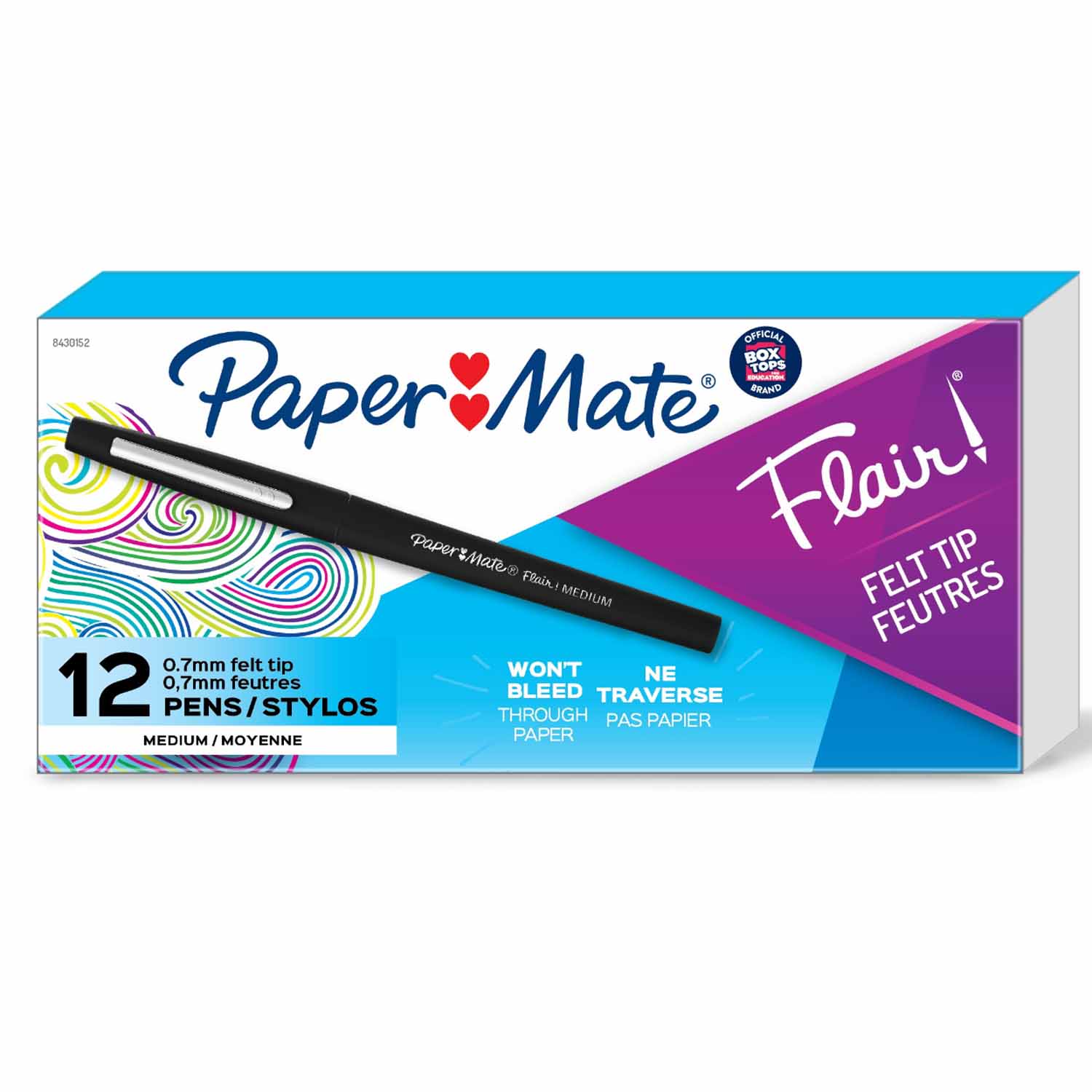 Sanford 8430152 Papermate Flair Medium Felt Tip Black