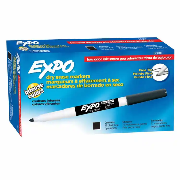 Expo® DryErase Fine Tip Markers Becker's School Supplies