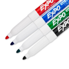 Expo Low Odor Dry-Erase Fine Markers, 4 Color Set
