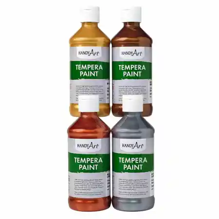 Metallic Tempera Paint Set