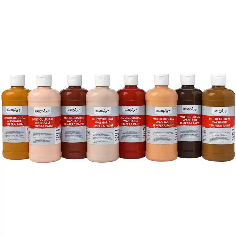 Multicultural Washable Paint Set