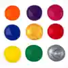 Washable Glitter Paint, Set of 9