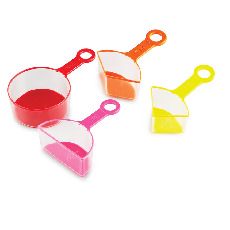 Rainbow Fraction Measuring Cups