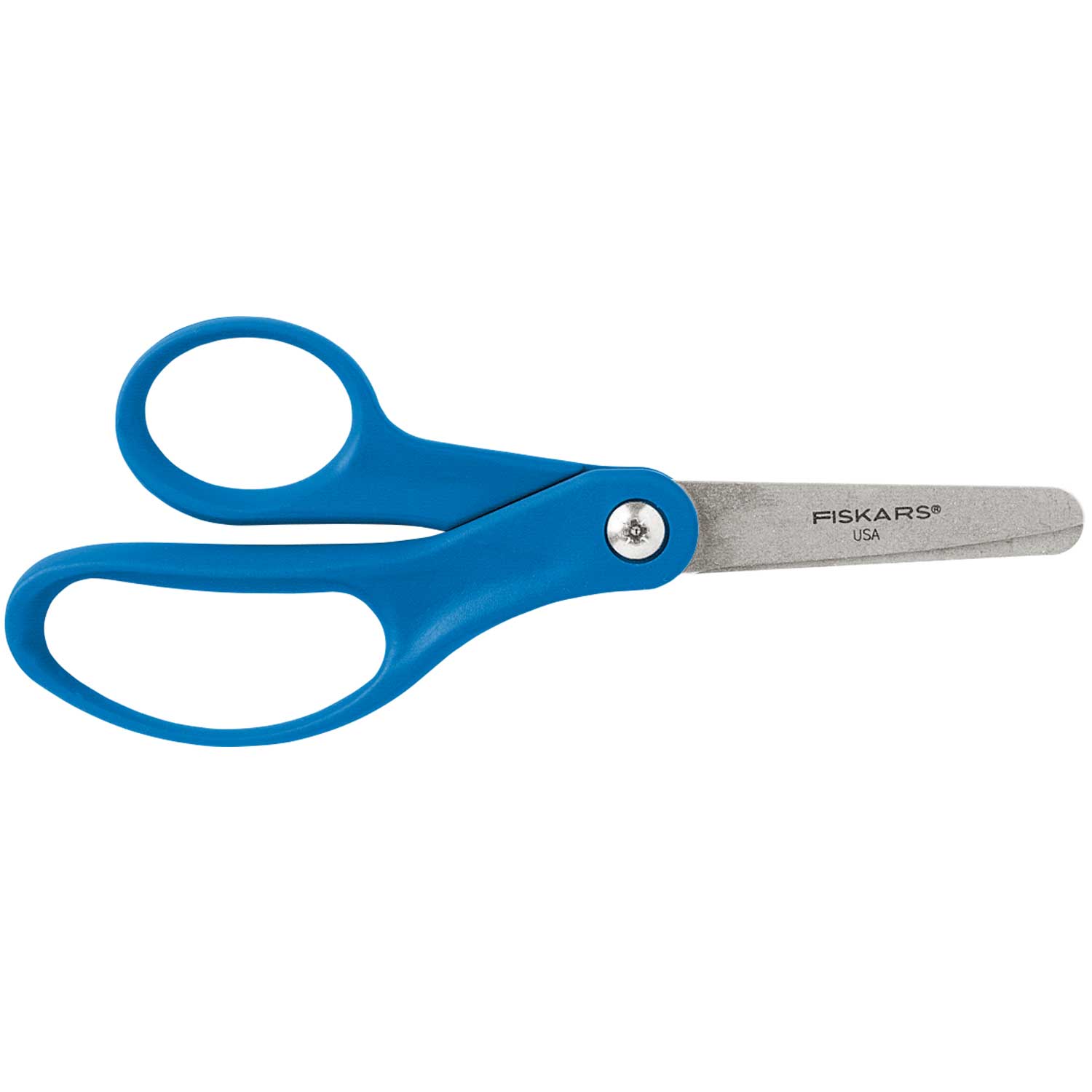 Fiskars Kids Scissors, 5, Blunt, School Supplies for Kids 4+, Blue