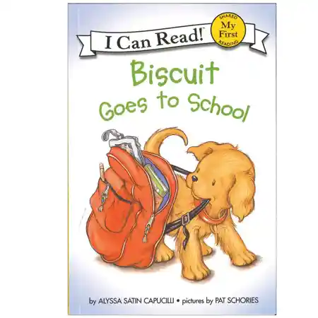 Biscuit Goes to School Book with CD