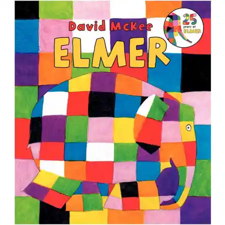 Elmer Board Book