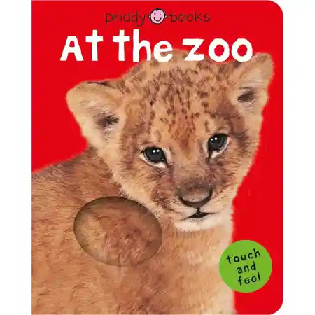 Bright Baby Touch & Feel At the Zoo Board Book