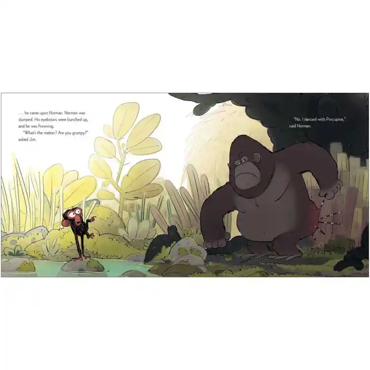 Grumpy Monkey