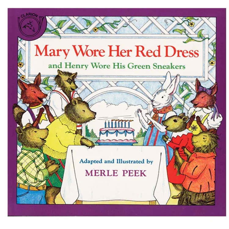 Mary Wore Her Red Dress Book & CD