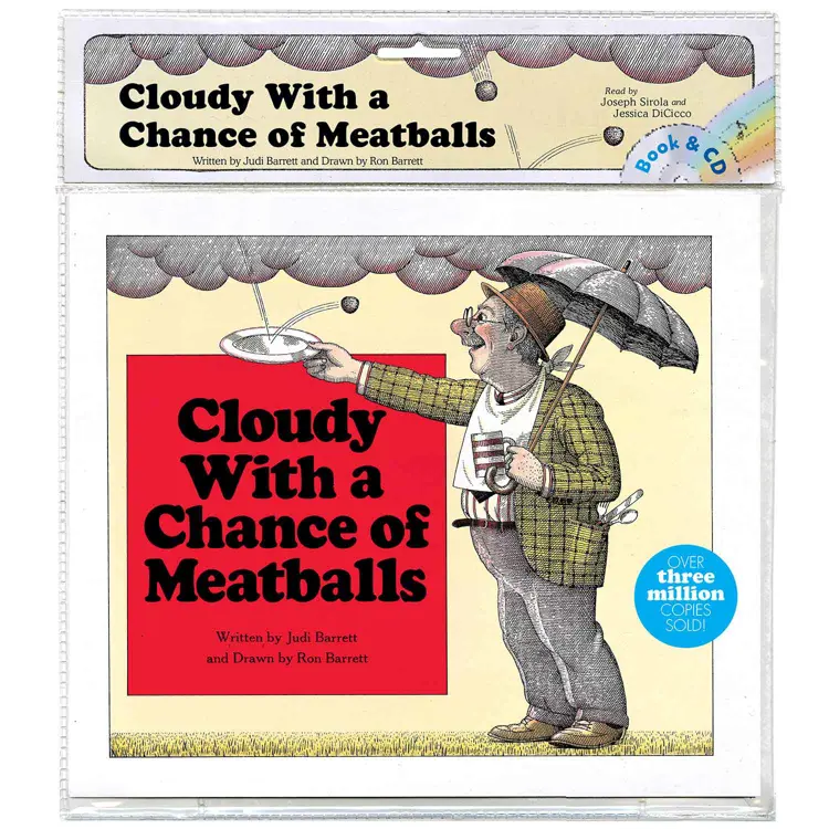 Cloudy with a Chance of Meatballs Book with CD