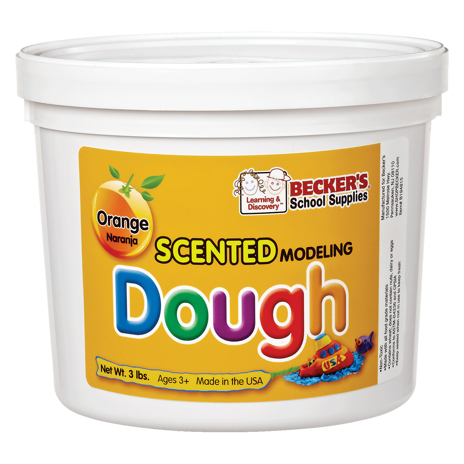 Becker's Scented Dough Scented Play Dough Becker's