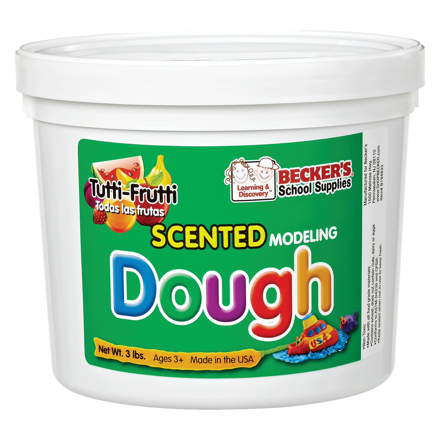 Becker's Scented Dough Scented Play Dough Becker's School Supplies