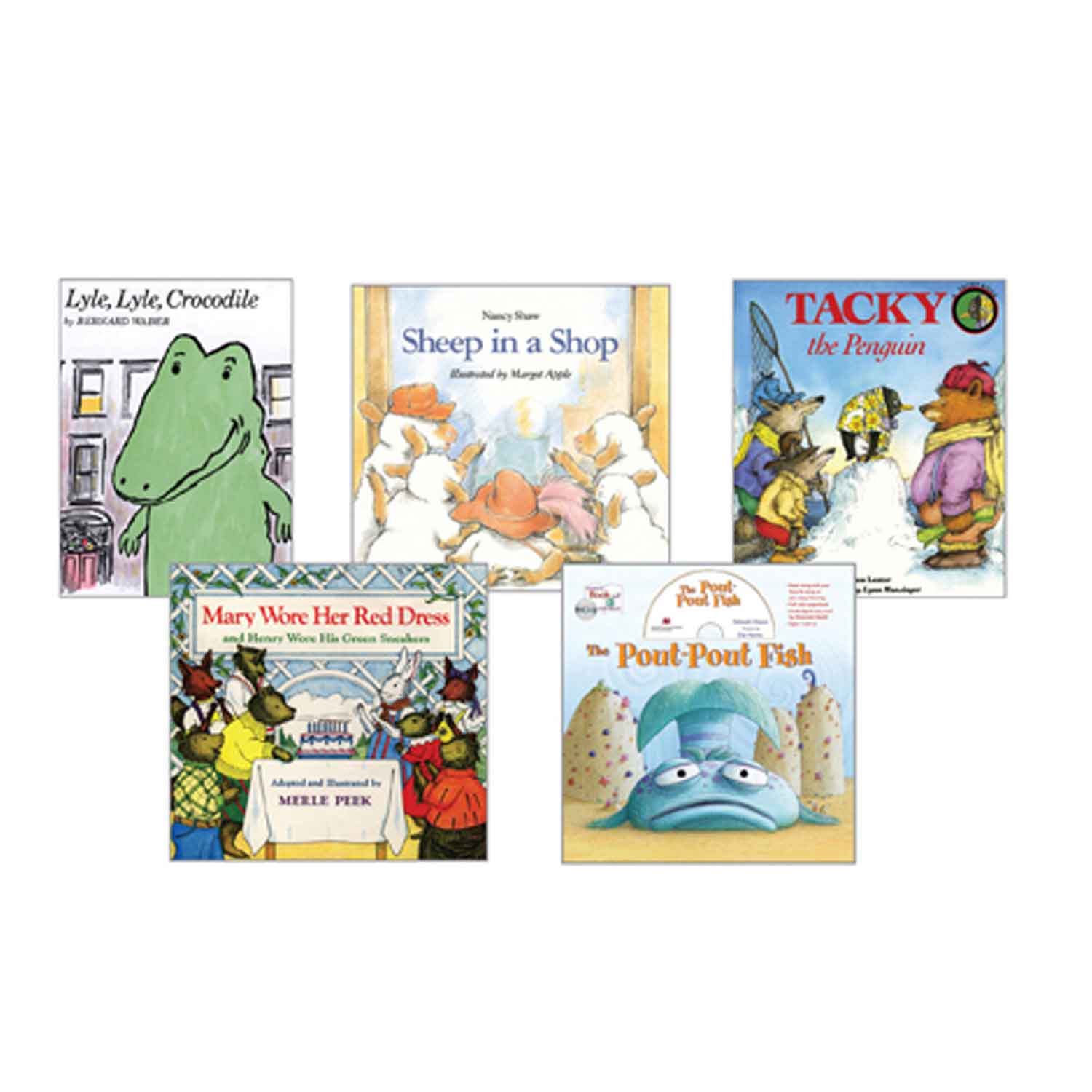 Fun Story Books with CDs 5 Story Books with CDs Becker's