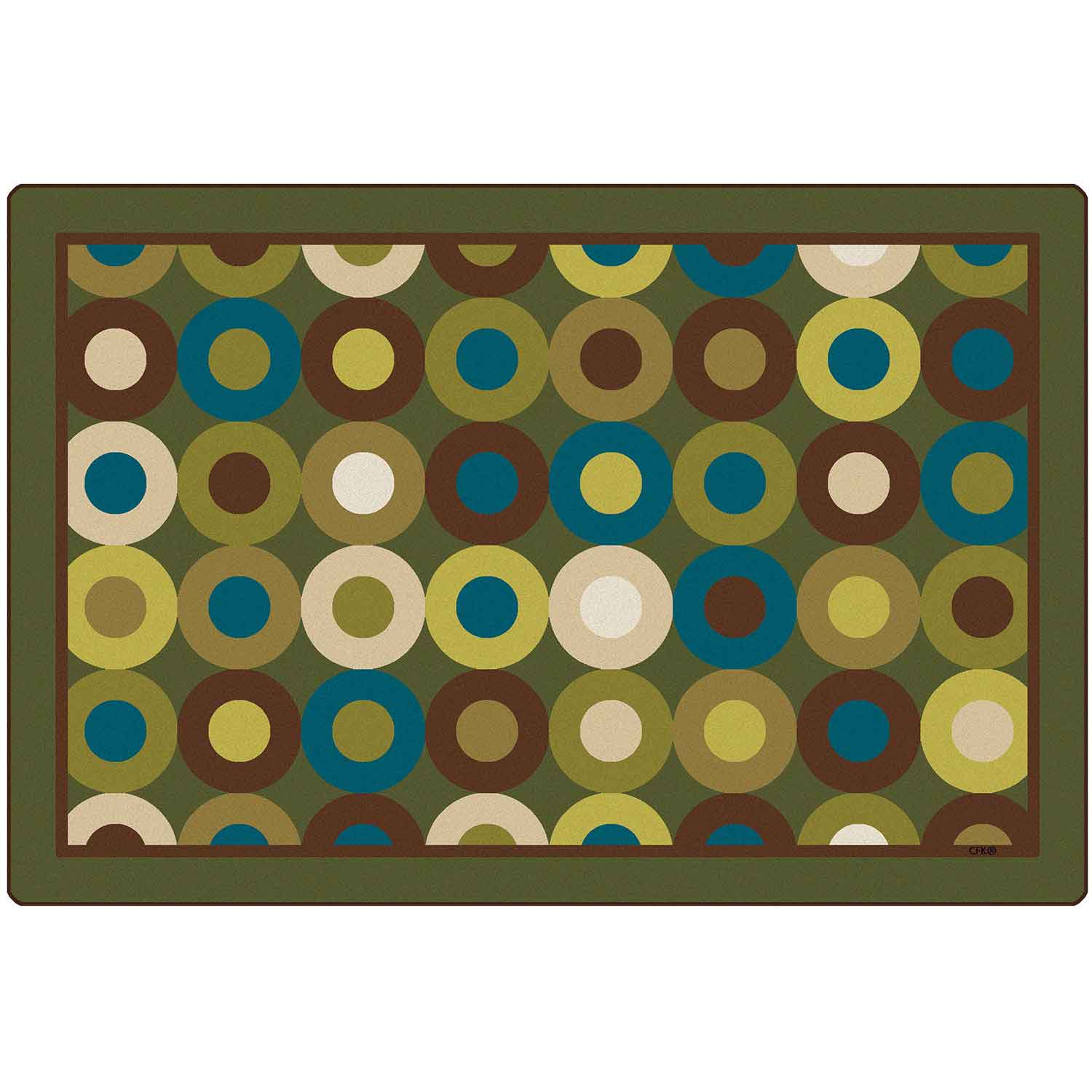 Calming Circles Classroom Rug Becker's School Supplies