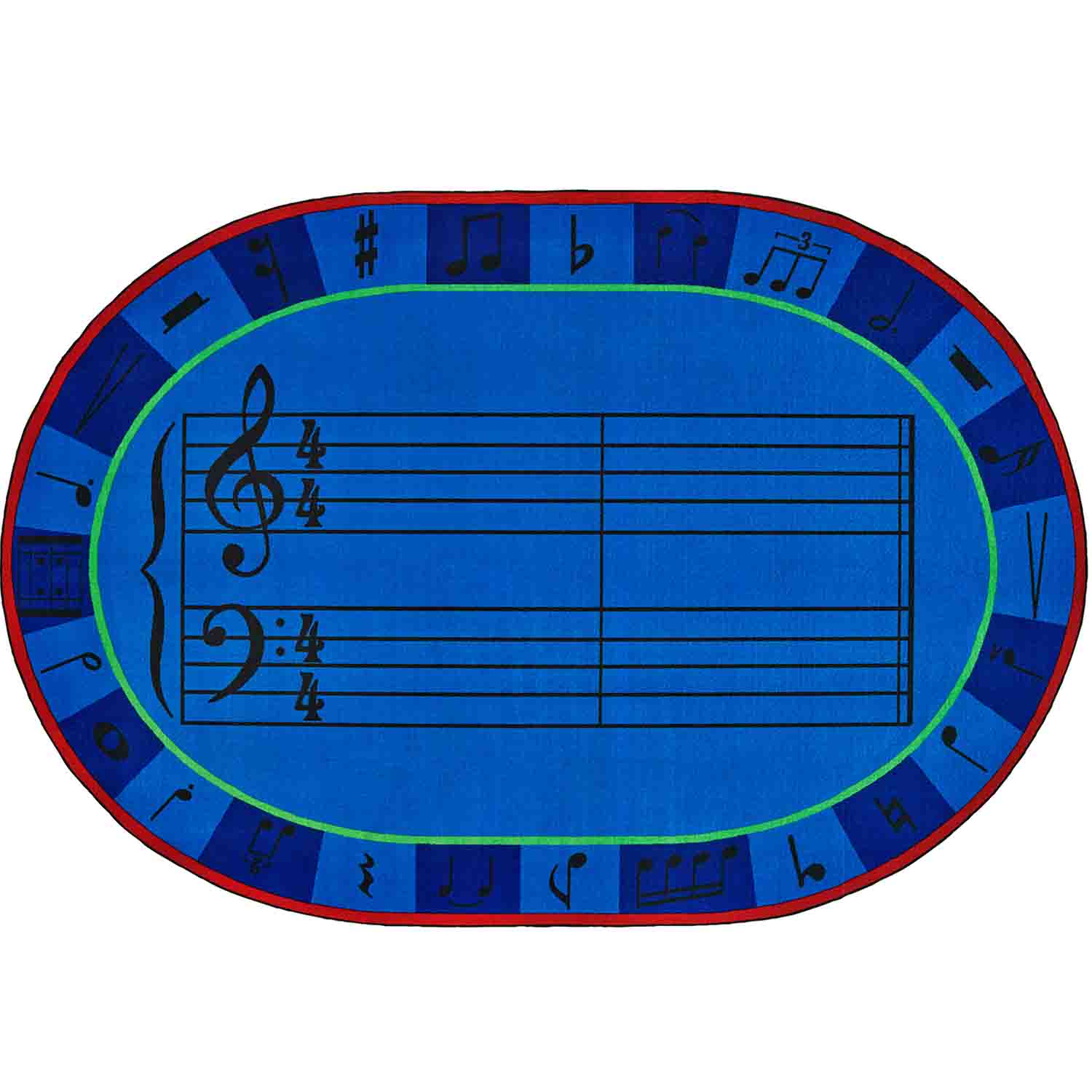 KID Value Plus Classroom Rug, ASharp Music Becker's