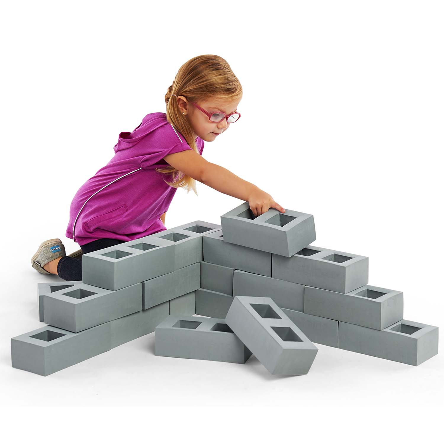 Foam Construction Cinder Blocks | Becker's School Supplies
