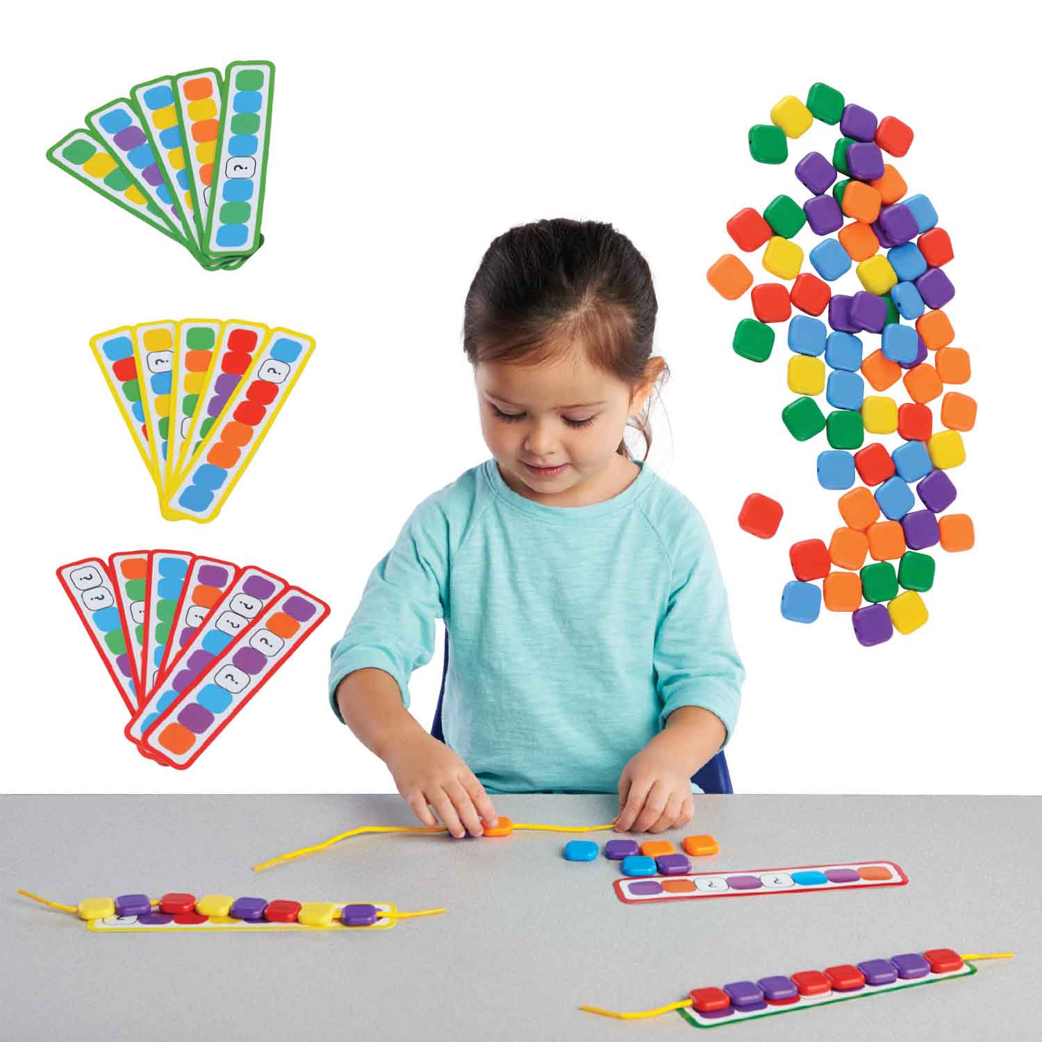 Color Sequence Beads Becker's School Supplies