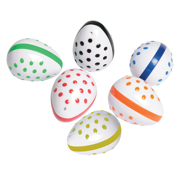 Egg Shakers, Set Of 6 Becker's School Supplies