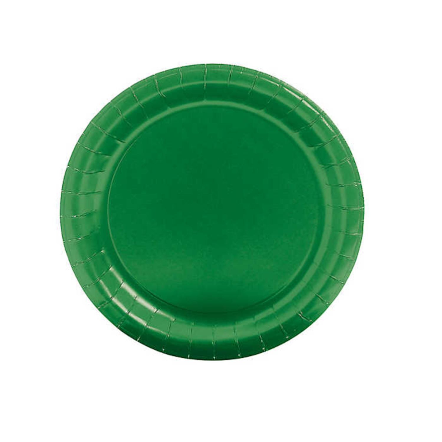 Green Round Paper Dinner Plates Becker's School Supplies