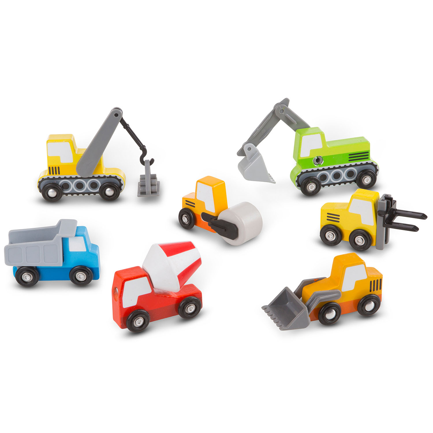 melissa and doug pull back construction vehicles