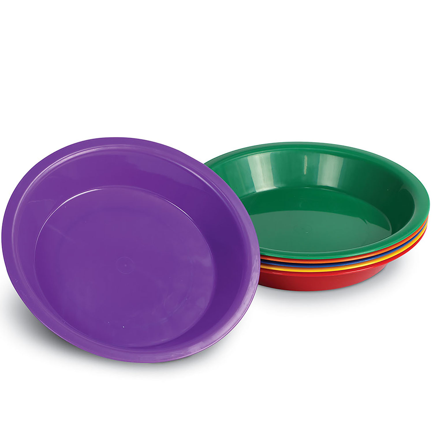 Sortier-Schüsseln Set | 4 Stück In Rot, Gelb, Grün, Blau | Aus Stabilem Kunststoff | Ideal Für Kinder & Vorschule