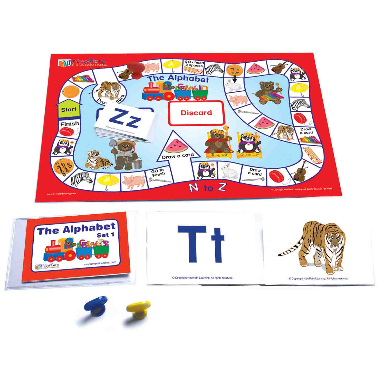The Alphabet Learning Center Game Becker's School Supplies