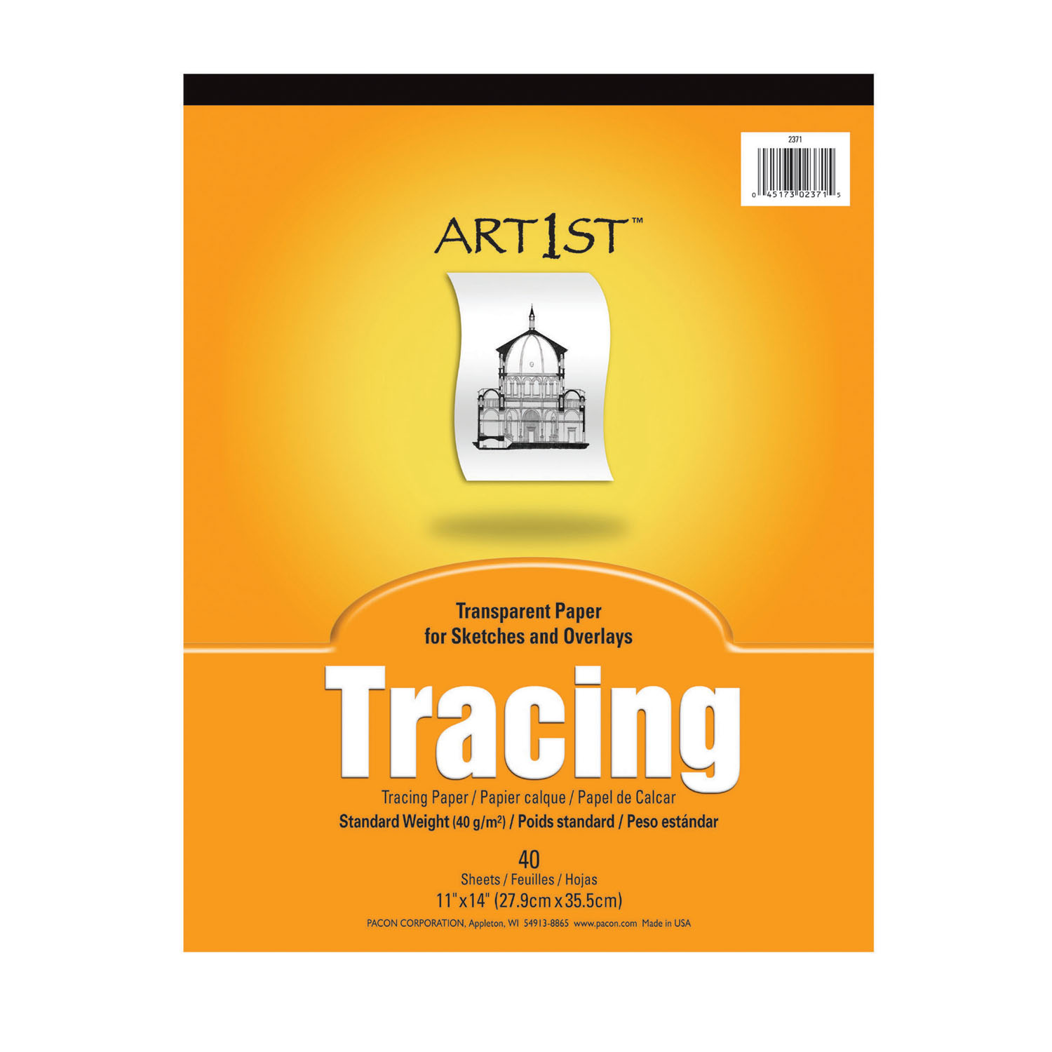 Art1st Tracing Paper Pad Becker's School Supplies