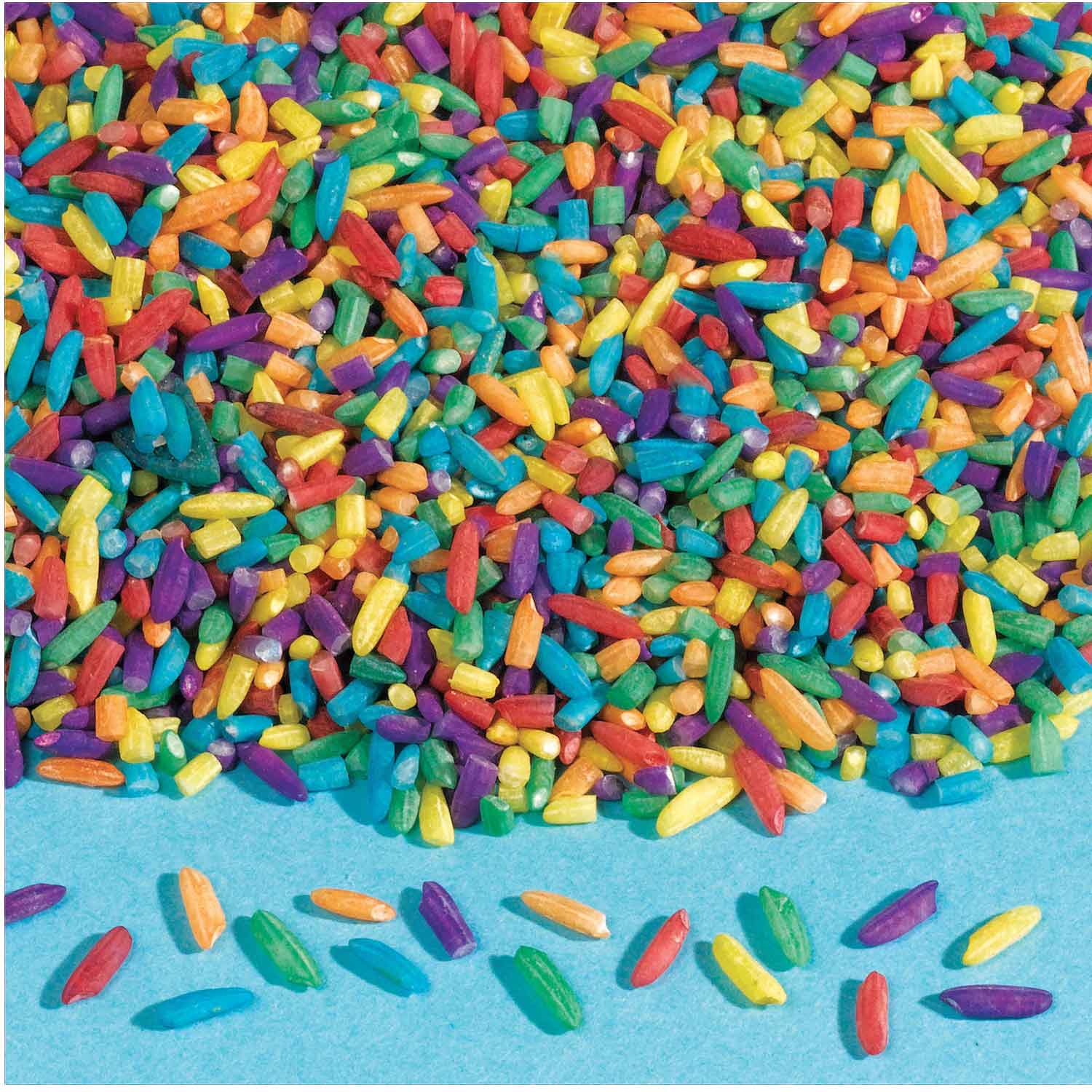 Colored Rice for Classroom Arts & Crafts Becker's School Supplies
