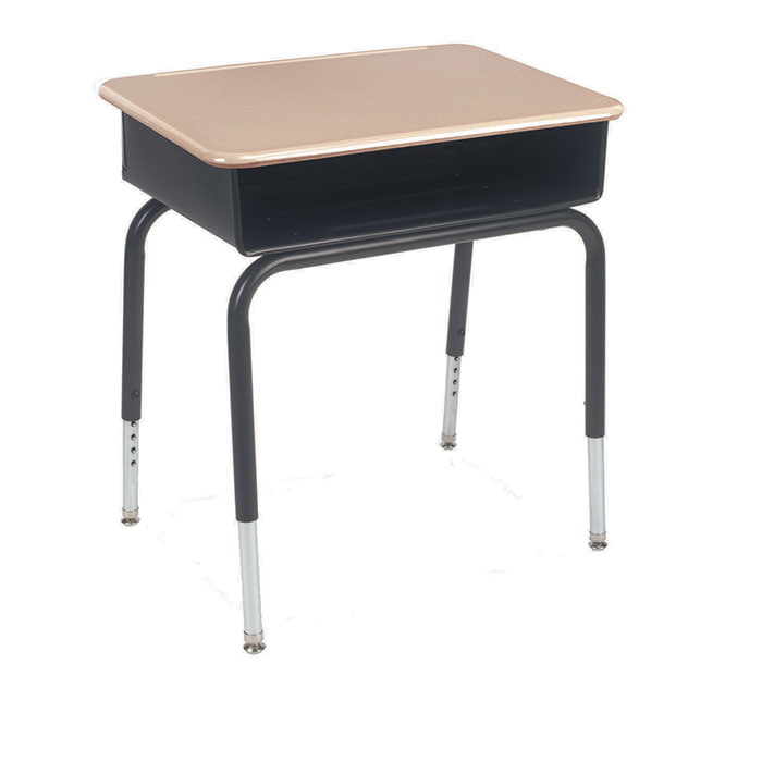 Virco® Solid Plastic OpenFront School Desk Becker's