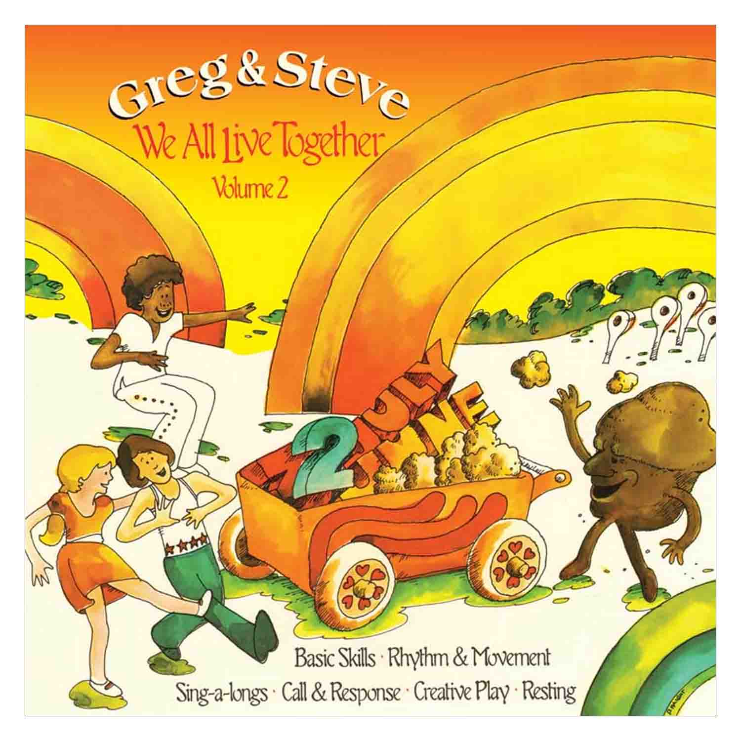 Greg & Steve CDs, We All Live Together Volume 2 | Becker's School Supplies