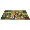 A to Z Animals Rug, Nature's Colors