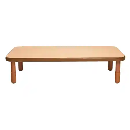 Angeles® BaseLine® Tables, Rectangle 30" X 60", Caramel Brown, 14"
