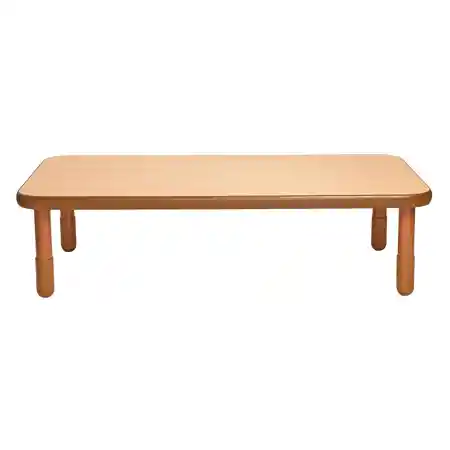 Angeles® BaseLine® Tables, Rectangle 30" X 60", Caramel Brown, 16"