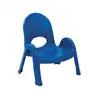Angeles® Value Line® Stack Chairs, Royal Blue, 7"