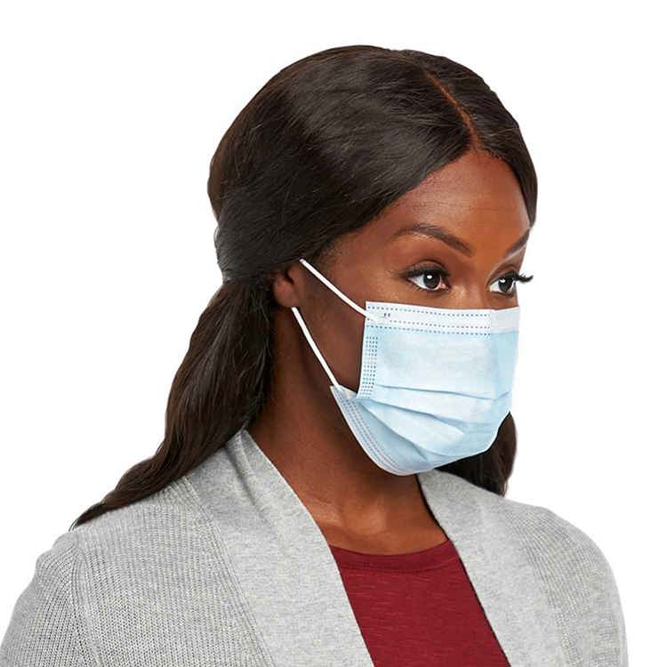 Adult Disposable Face Mask, Set of 50