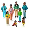 African-American Pretend Play Family