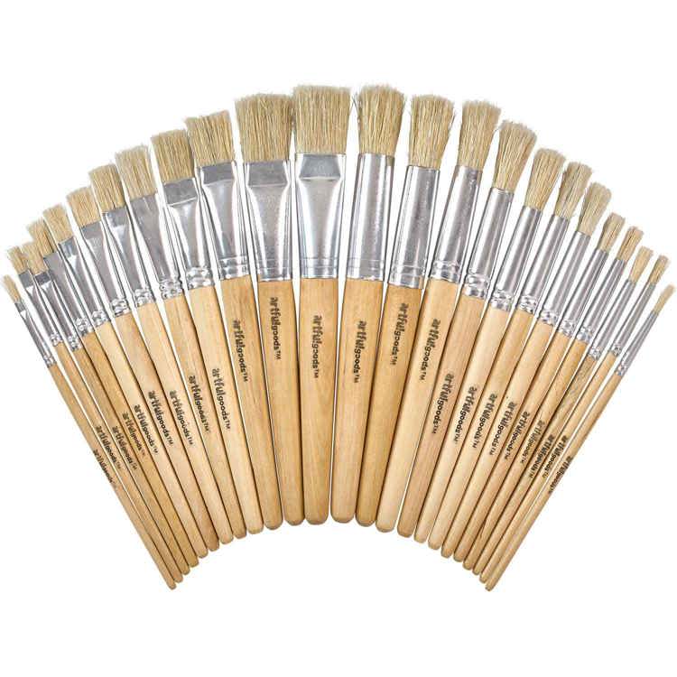 Artful Goods® Preschool Paint Brush Assortment Becker's