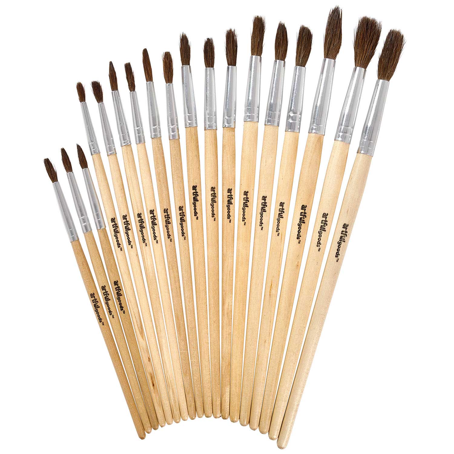 Artful Goods® Watercolor Paint Brush Assortment | Becker's