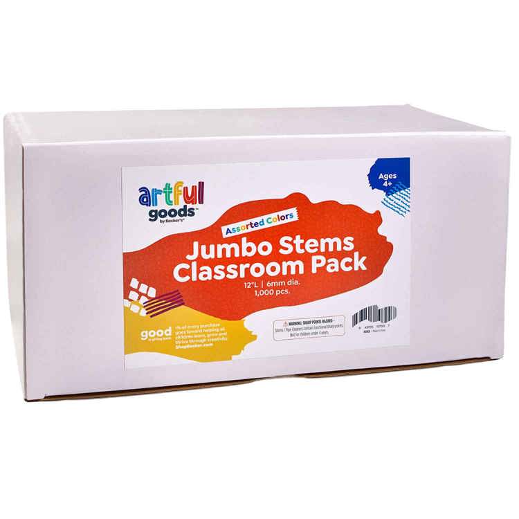 Artful Goods™ Stems Classroom Pack, 12" Jumbo