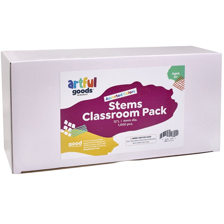 Artful Goods® Stems Classroom Pack,  12" Regular