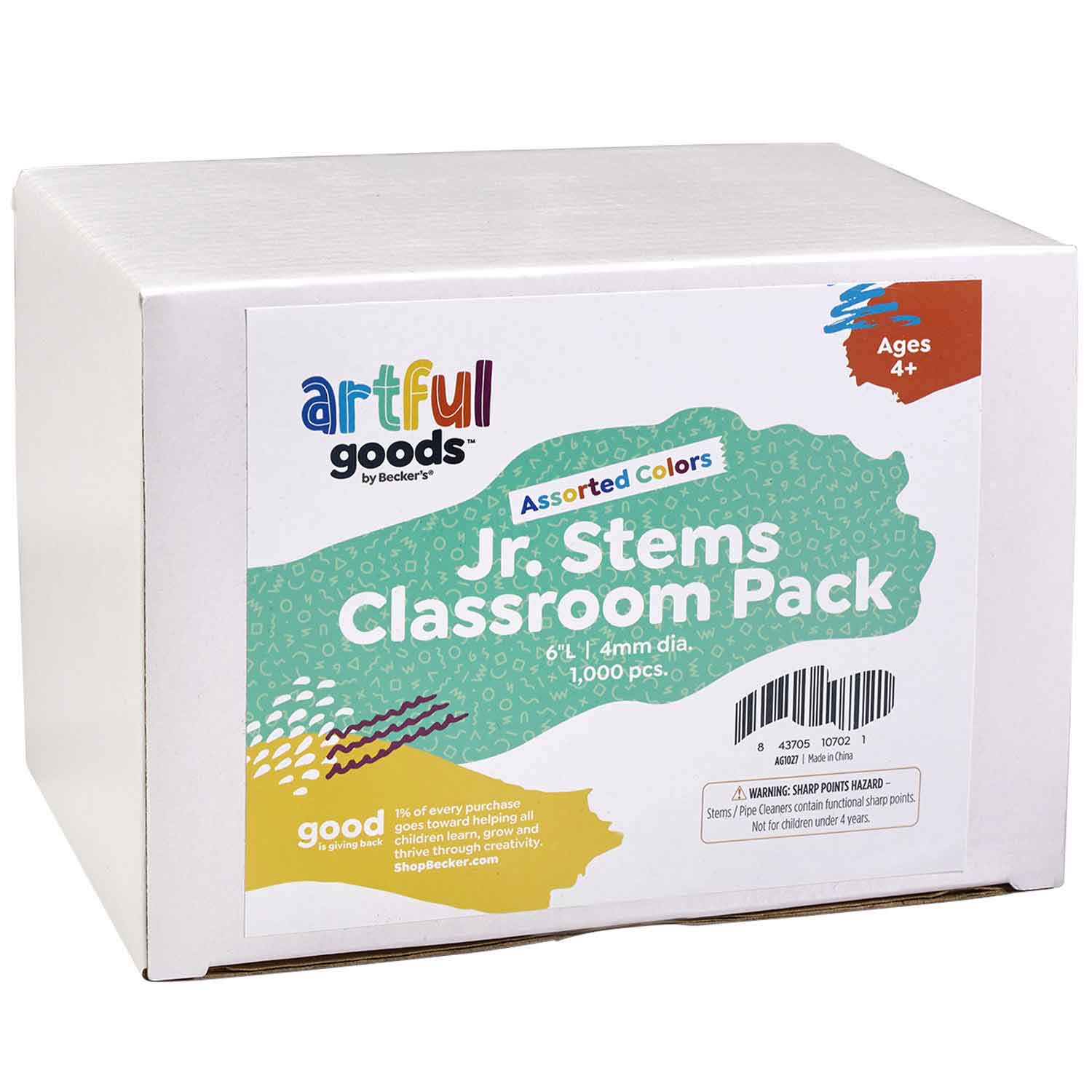 Artful Goods® Stems Classroom Pack, 6" Regular