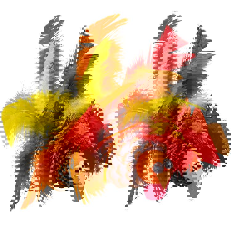 Artful Goods® Feathers, Hot Colors
