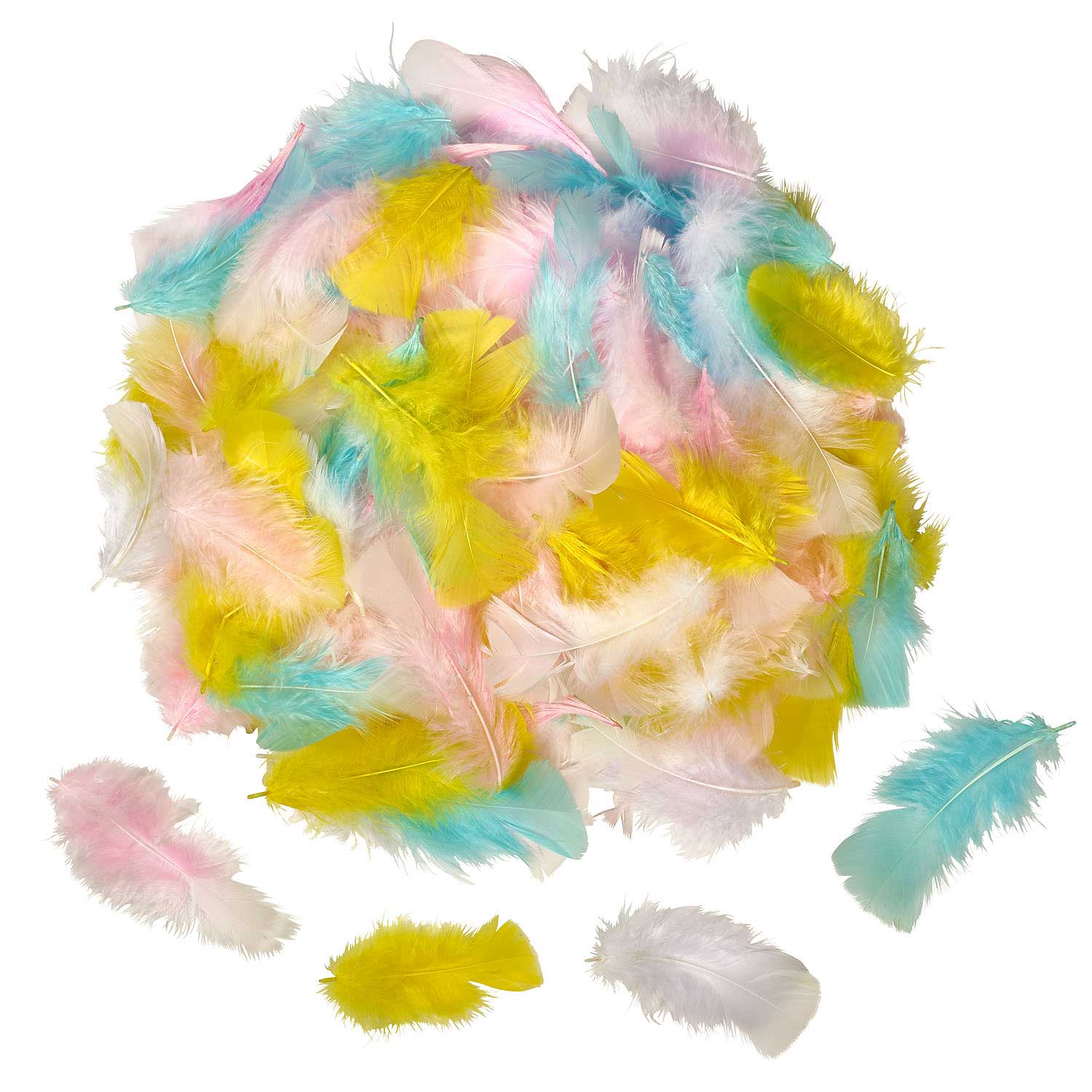 Artful Goods® Feathers, Spring Colors