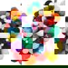 Artful Goods® Pom Poms Bright Colors, Assorted Sizes