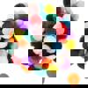 Artful Goods® Pom Poms Bright Colors, 1"