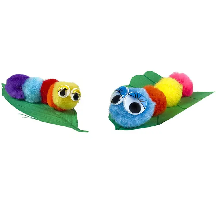 Artful Goods® Pom Poms Bright Colors, 1"